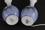 Bordslampor ett par, Royal Copenhagen, Danmark