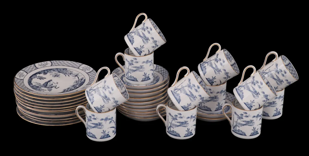 Kaffeservisdelar, Royal Tuscan, England