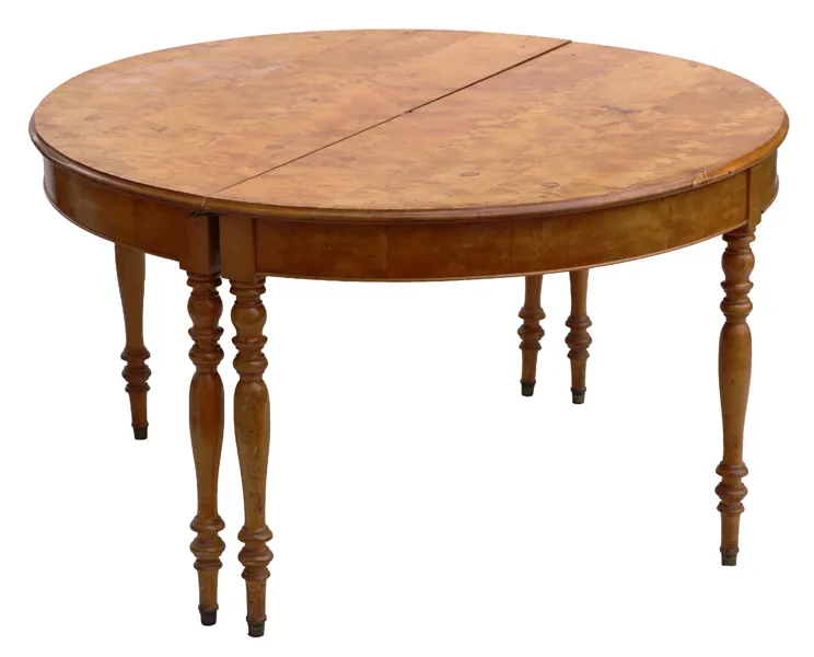 Matbord, 1800-talets slut