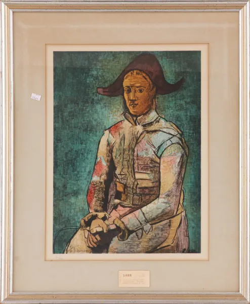 Litografiskt blad, efter Pablo Picasso