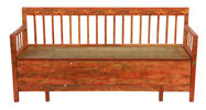 Soffa, allmoge, 1800-tal