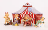 Figurgrupp 5 delar, "Hummel", Goebel