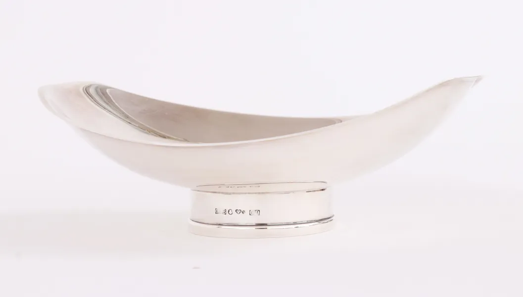 Skål på fot, silver, GAB, Stockholm, 1964