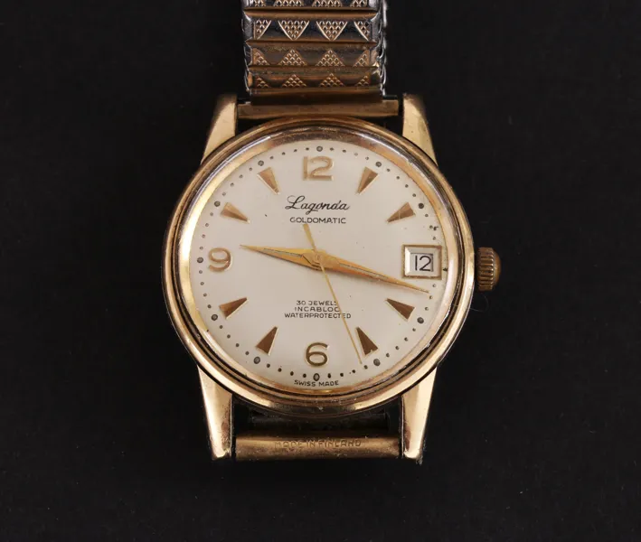 Herrarmbandsur, Lagonda, Goldomatic