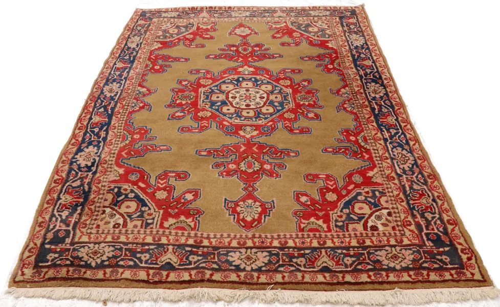 Handknuten matta, orientalisk