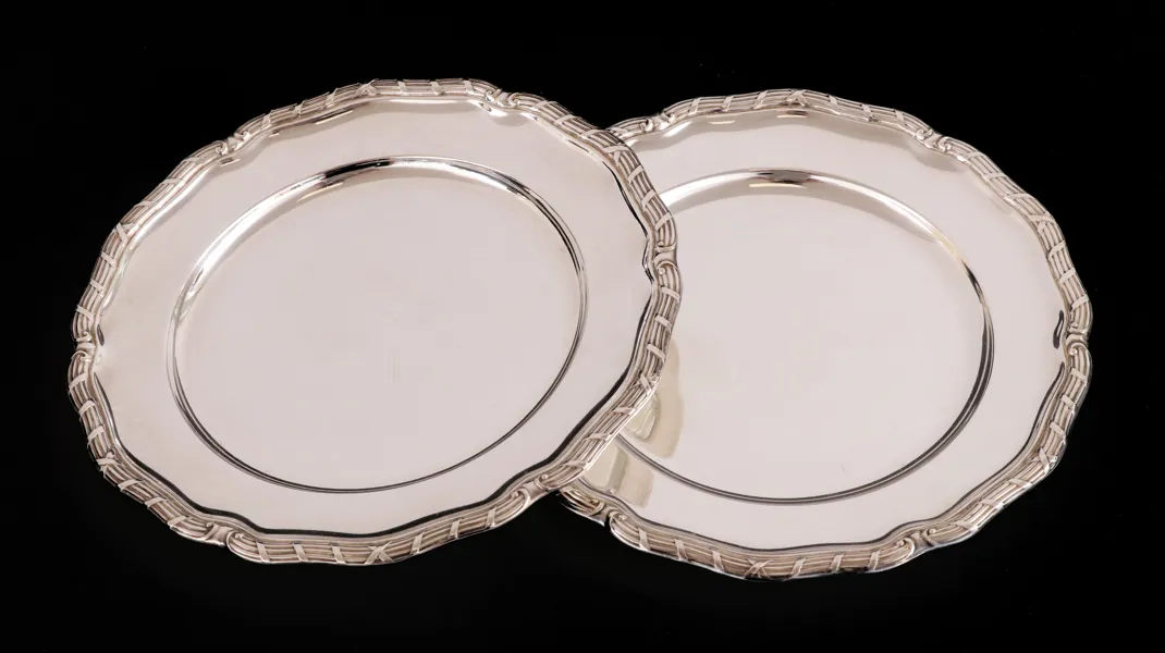 Fat 2st, silver, rokokostil, C.G.Hallberg, 1900-tal
