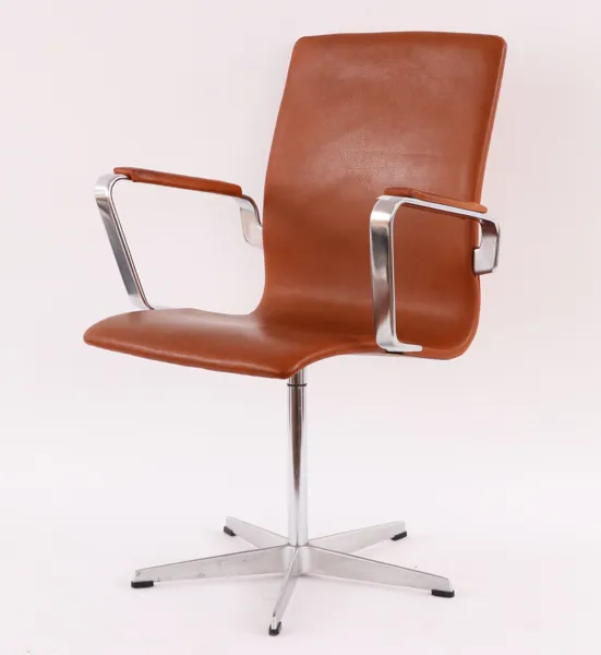 Kontorsstol, "Oxford", Arne Jacobsen för Fritz Hansen, Danmark