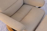 Fåtölj med fotpall, Ekornes, 2000-tal