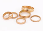 Ringar 6st, 18k