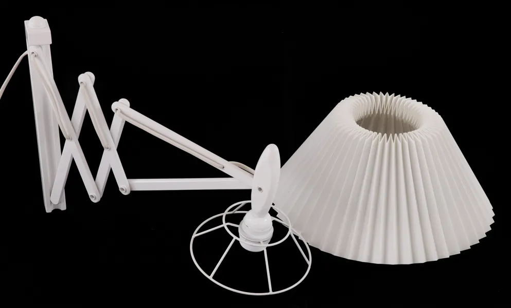Vägglampa med skärm, Le Klint, Danmark