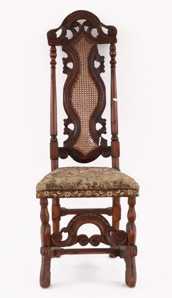 Stol, barock, omkring år 1700