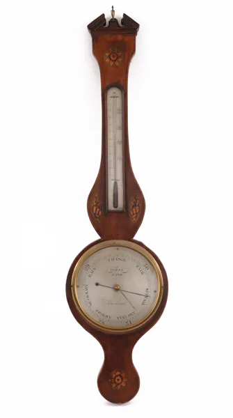 Barometer, Pozzi Bath, 1800-tal