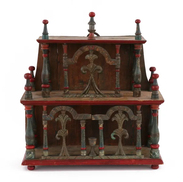 Psalmbokshylla, allmoge, 1800-talets första hälft