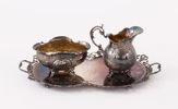 Kaffeservis 3 delar, silver, Gewe, 1900-tal