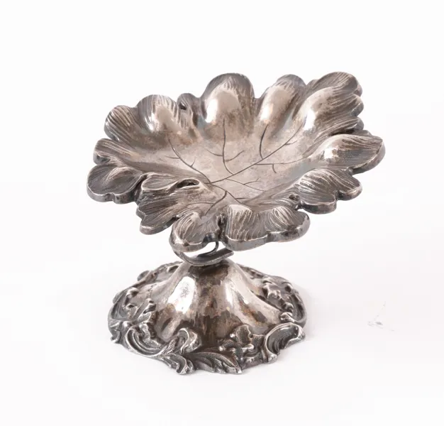Saltkar i silver, nyrokoko, 1873