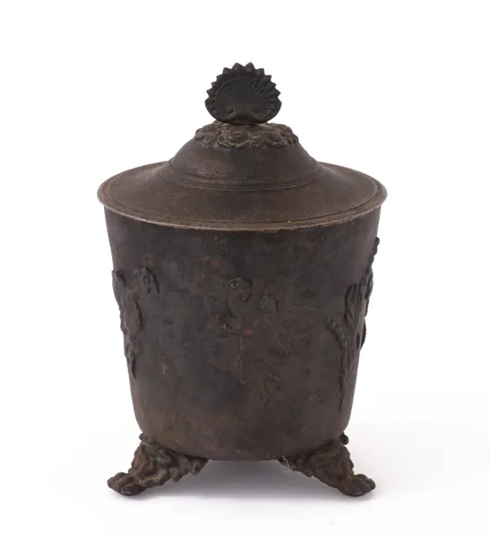 Tobaksburk, senempire, 1800-tal