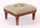 Fotpall, gustaviansk, 1800-tal