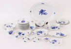 Servisdelar, "Blå blomster", Royal Copenhagen, Danmark