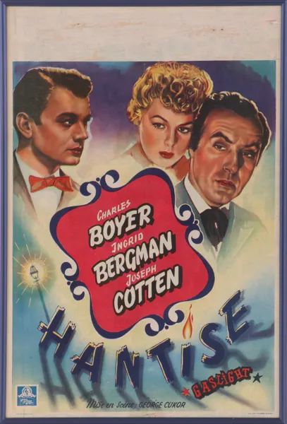 Filmaffisch, "Hantise (Gaslight)", 1944