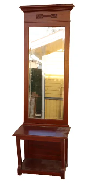Spegel med konsolbord, jugend, 1900-talets början