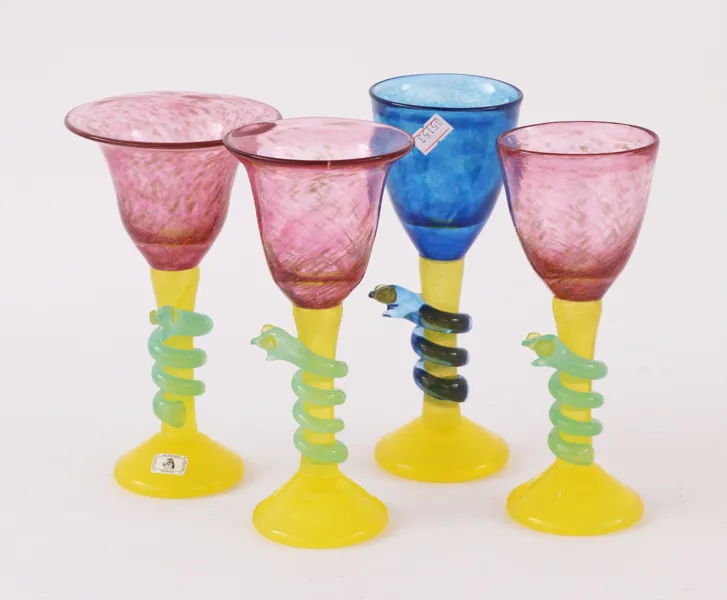 Vinglas 4st, Jan Stevens