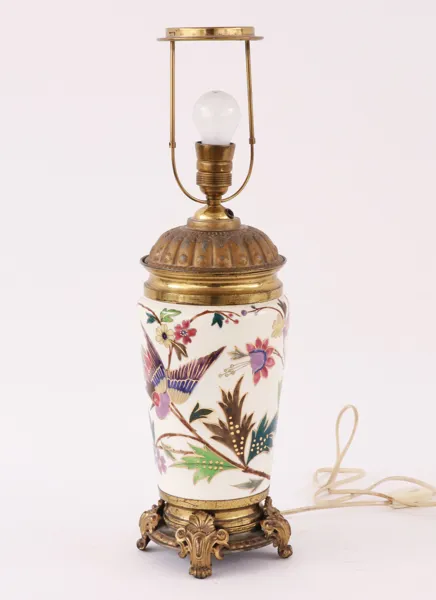 Bordslampa, omkring år 1900