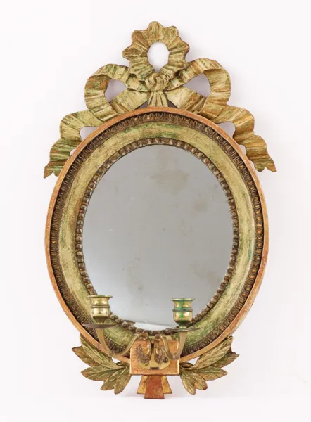 Spegellampett, gustaviansk, 1700-tal