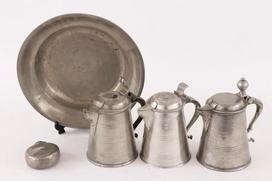 Tenn 5 delar, Sverige, 1800-tal