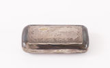 Snusdosa i silver, 1900-talets början