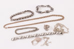 Silversmycken 8 delar