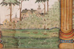 Väggmålning, allmoge, 1800-tal