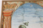 Väggmålning, allmoge, 1800-tal