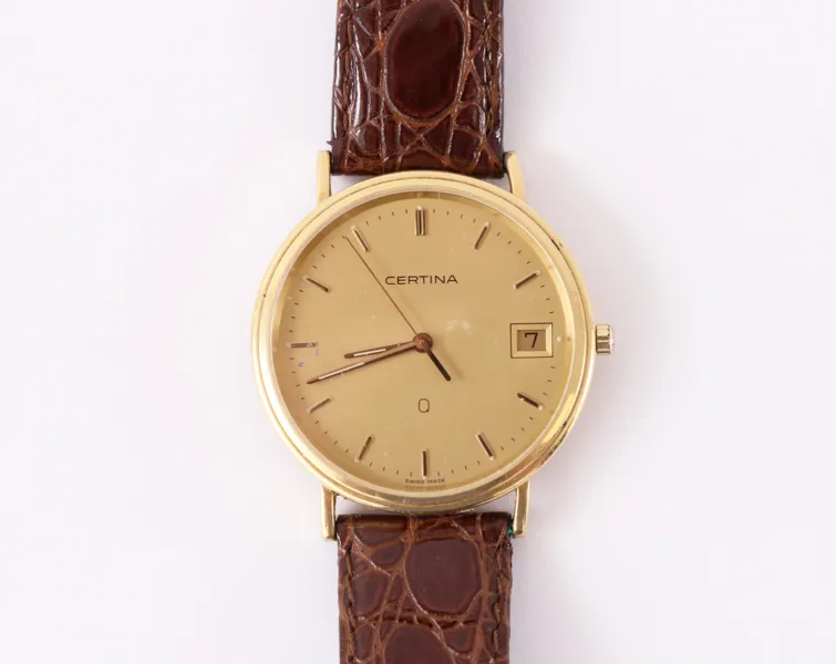 Herrarmbandsur i 18k, Certina