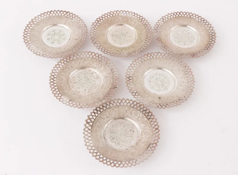 Fat i silver 6st, Iran, 1900-tal