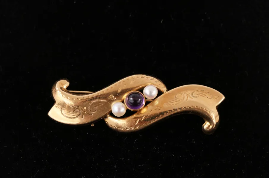 Brosch i 18k