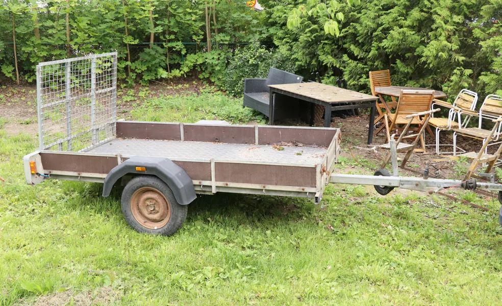 Släpvagn, Br Fransson 80 L, 1980