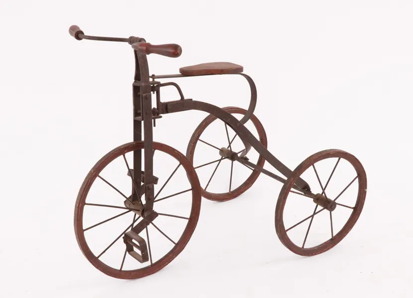 Trehjulig barncykel, omkring år 1900