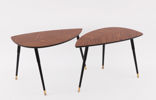Soffbord ett par, "Lövet", IKEA; 2000-tal