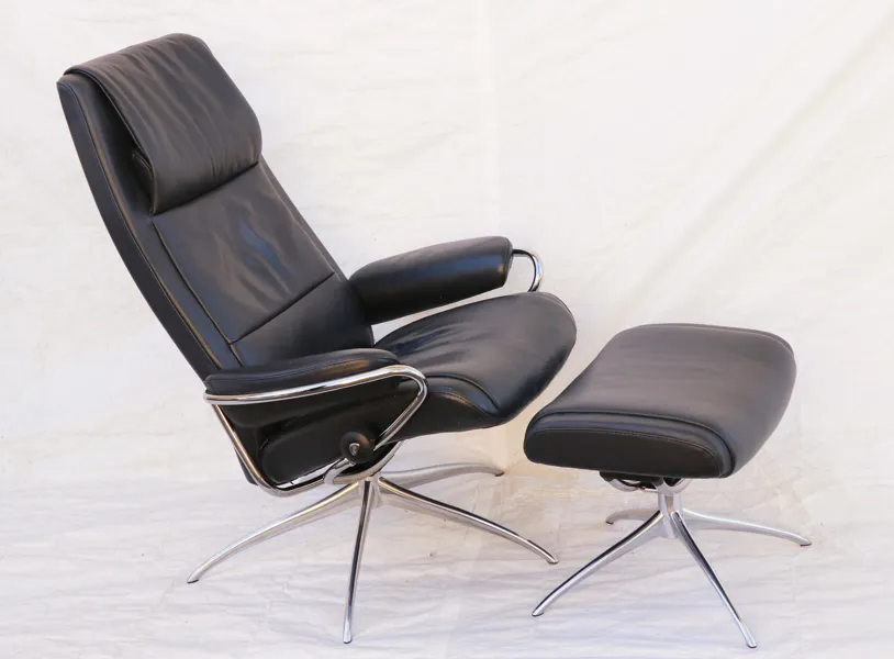 Fåtölj med fotpall, Stressless, Norge, 2000-tal