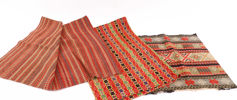 Allmogevepor 3st, bl.a. 18/1900-tal