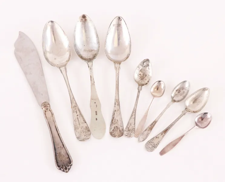 Silver 9 delar