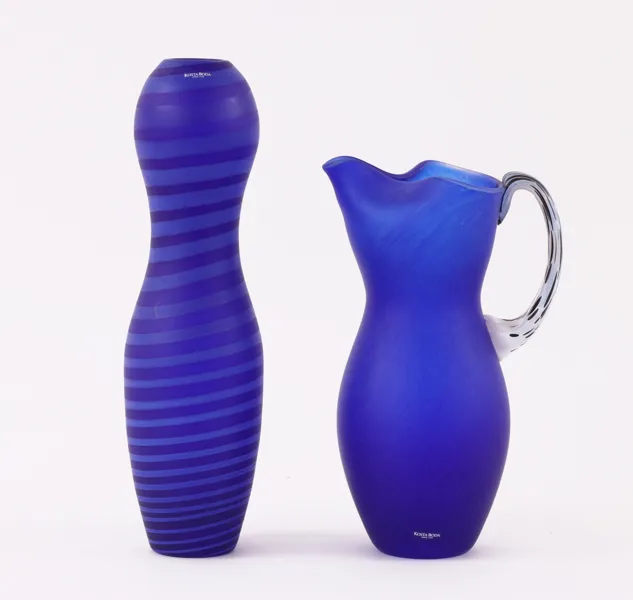Konstglas 2 delar, Gunnel Sahlin för Kosta Boda