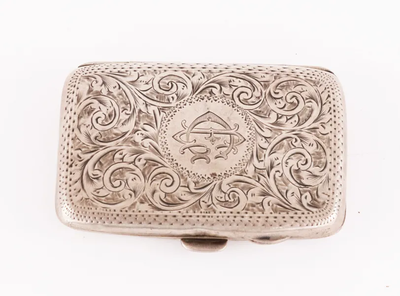 Etui i sterlingsilver, Birmingham, England