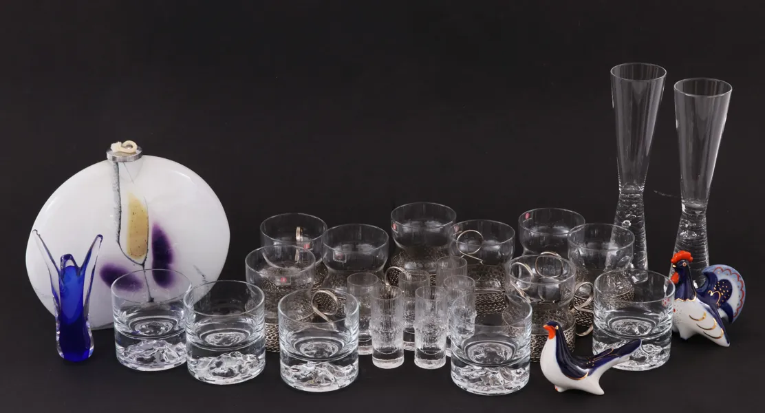 Parti glas och keramik