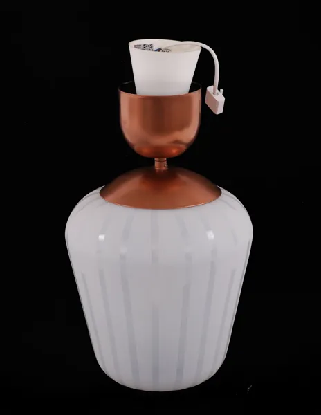 Taklampa, funkisstil, 1900-talets slut