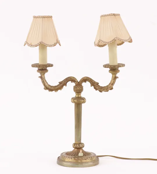 Skrivbordslampa, empirestil, 1900-talets första hälft