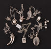 Parti smycken, silver/sterlingsilver