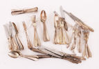 Bestickservisdelar, nysilver, 1900-talets första hälft