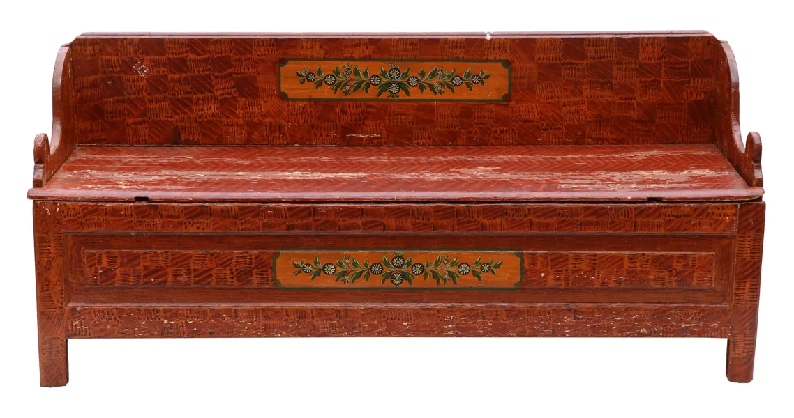 Fållbänk, allmoge, 1800-tal