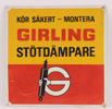 Äldre reklamskylt, "Girling"